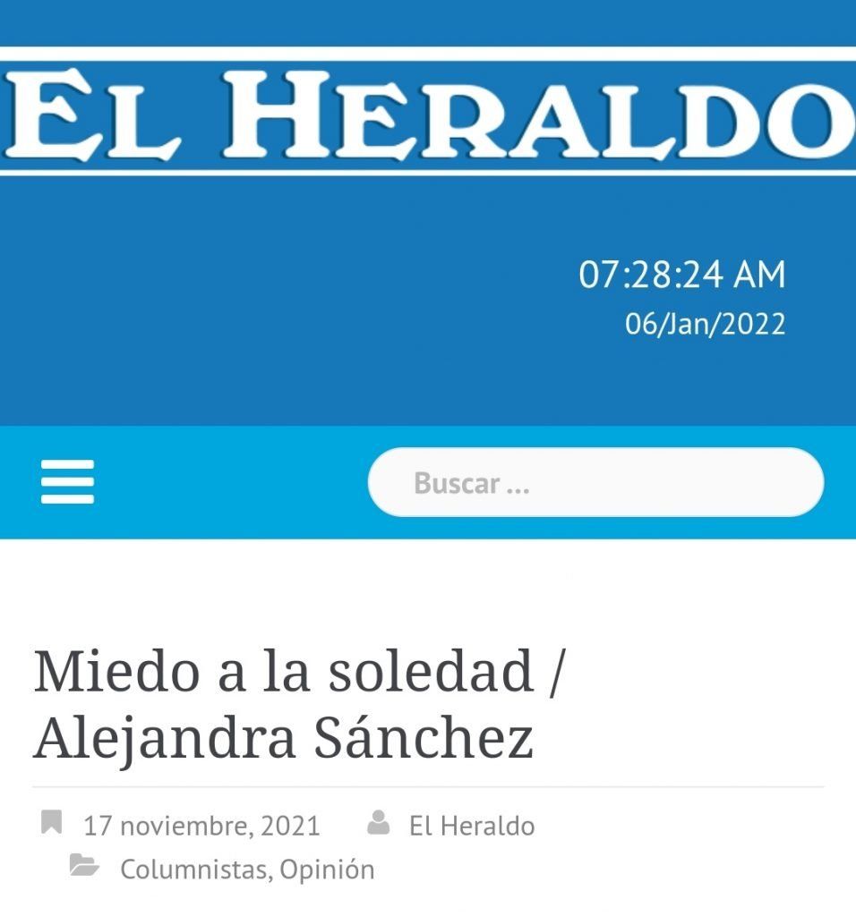 Miedo a la soledad
