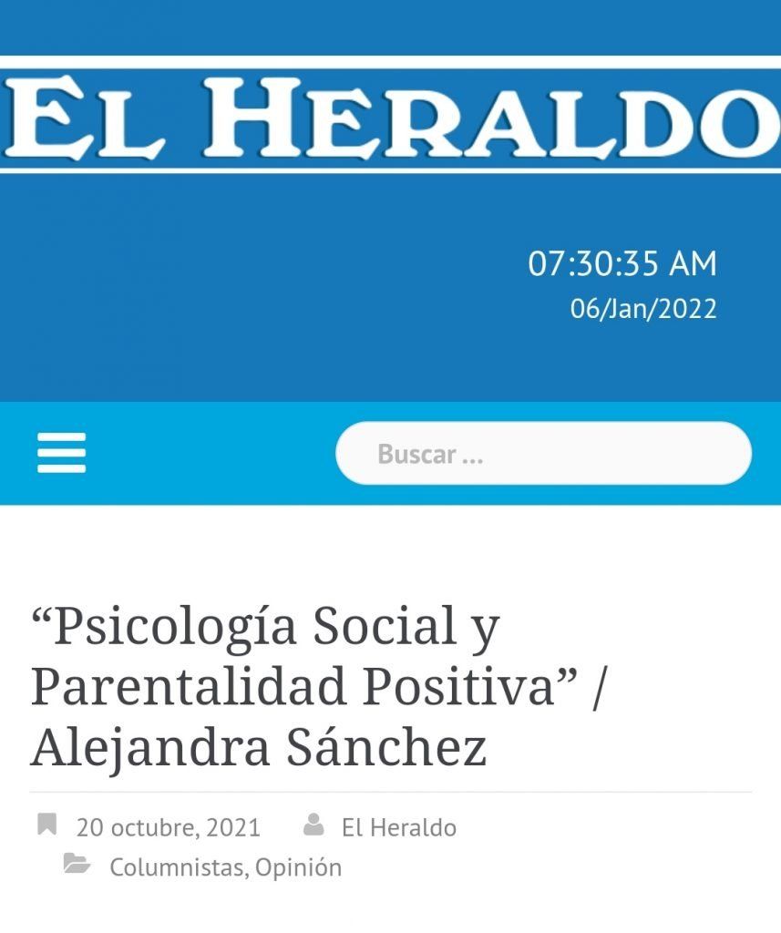 Psicología Social y Parentalidad Positiva