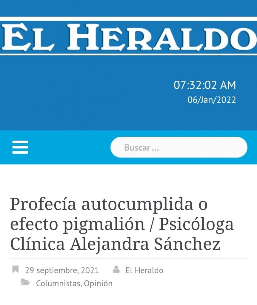 Profecía autocumplida o efecto pigmalión